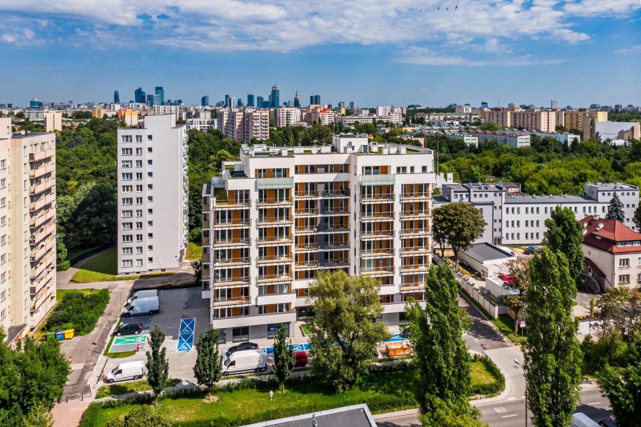 Warsaw Apartments 1 Sierpnia Street Exterior foto